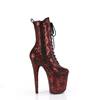 Pleaser - FLAMINGO1040SPF Bottes de plateforme, Pole dance chaussures - Rouge Product image